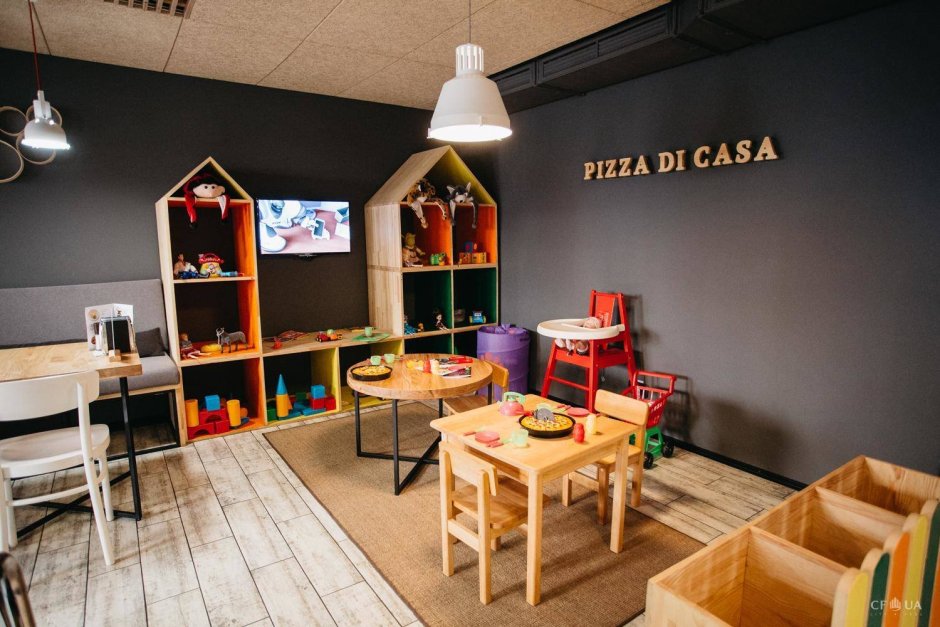 Детское кафе с игровой зоной