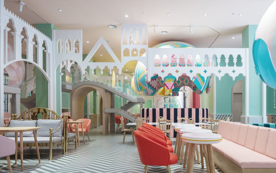 Детская комната в кафе