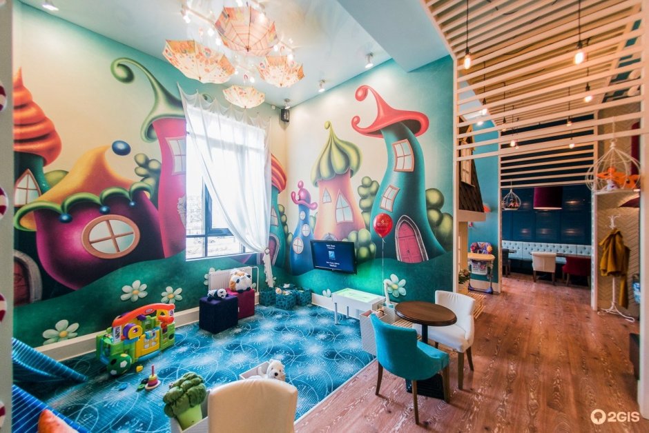 Детское кафе с игровой комнатой