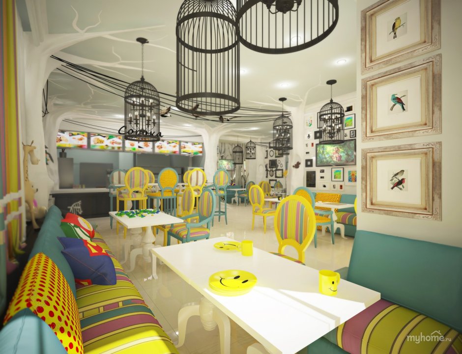 Кафе в детском стиле