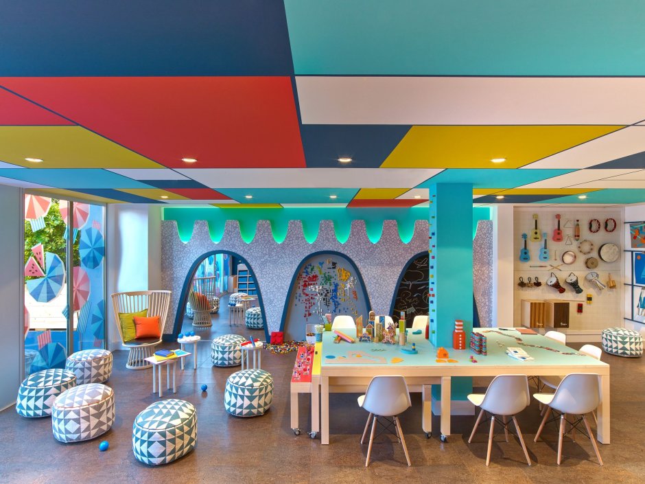 Дизайн детского кафе