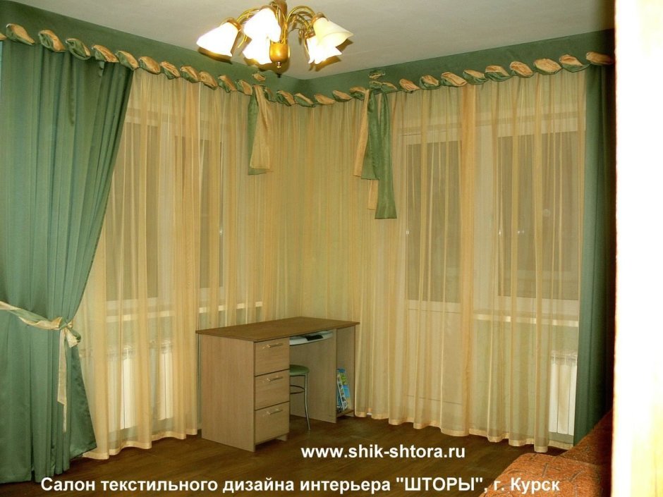 Портьеры в спальню