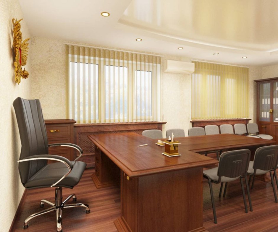 Кабинет директора интерьер