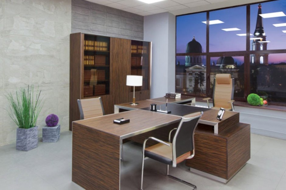 Кабинет руководителя шпон