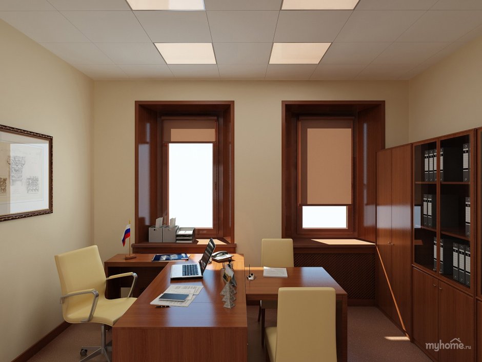 Отделка кабинета руководителя