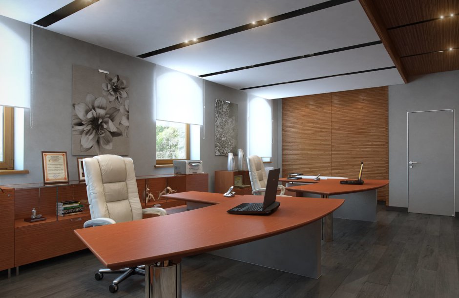 Освещение в кабинете руководителя