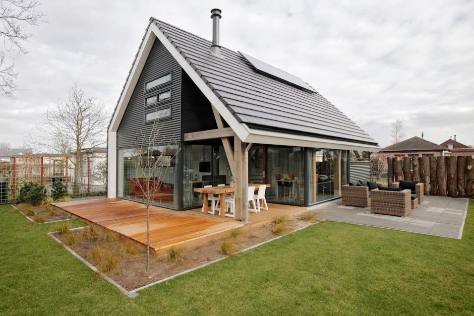 Барнхаус с верандой