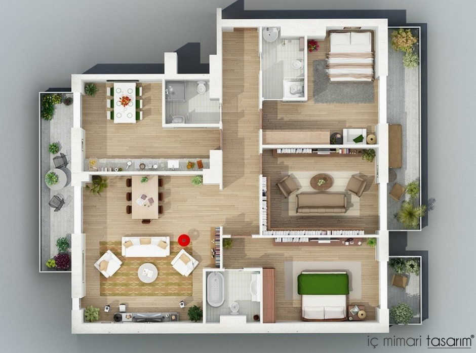Планировка квартиры двухкомнатной в симс 4
