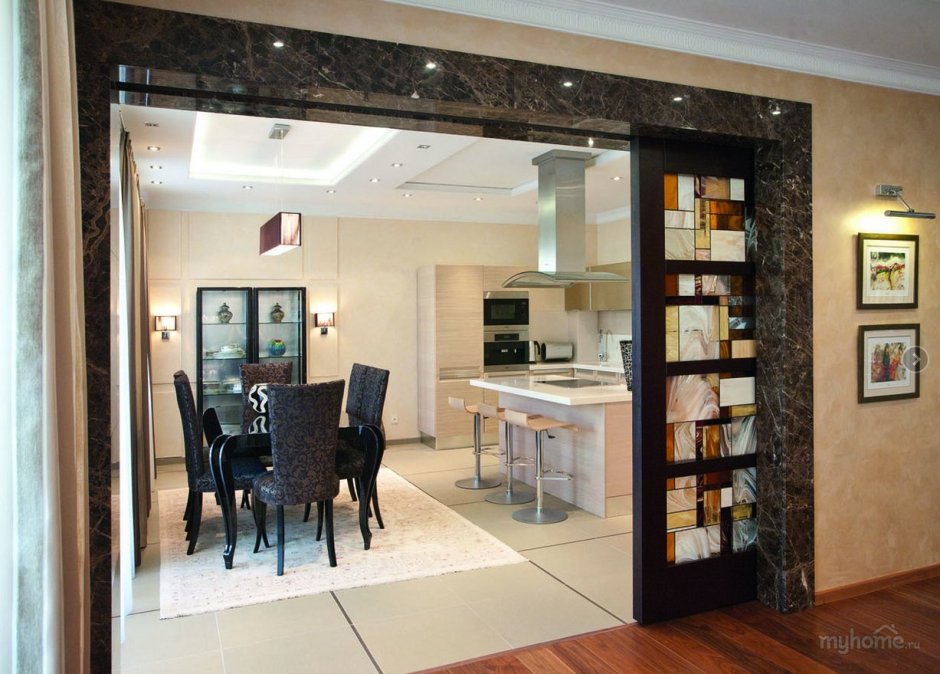 Арки межкомнатные в интерьере