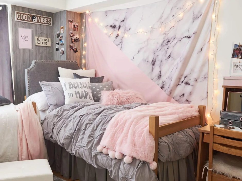 Спальня в стиле гранж для подростка