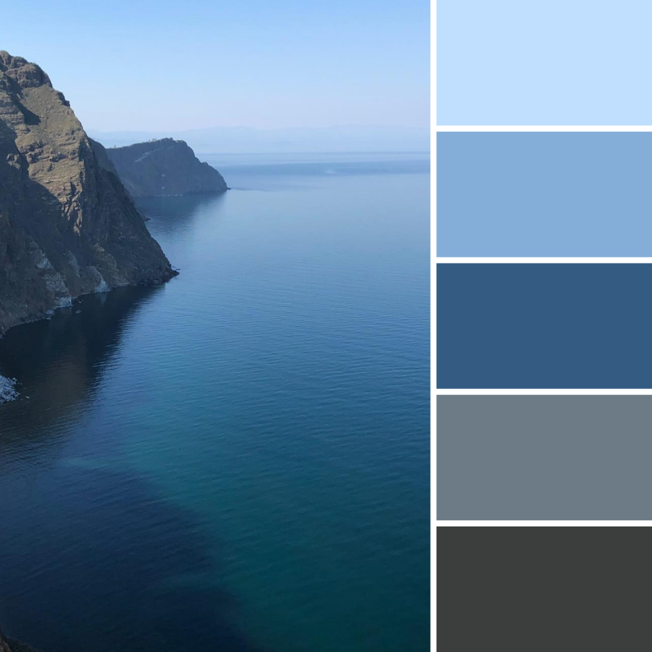 Строгая цветовая палитра