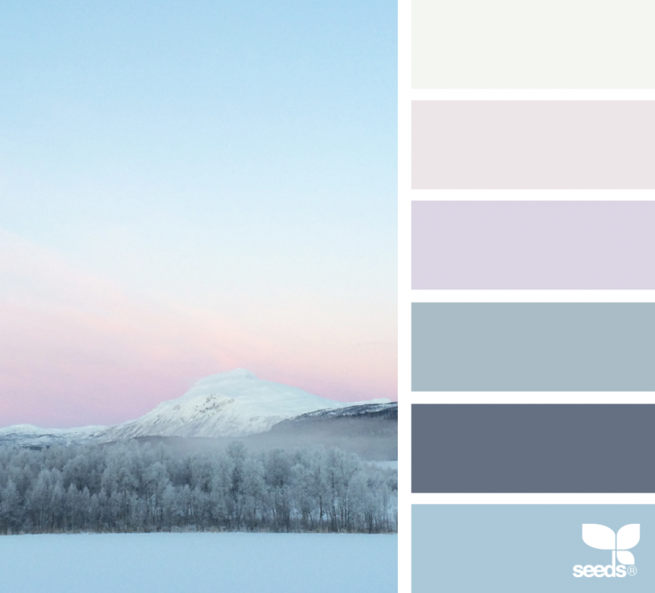 Холодные пастельные тона
