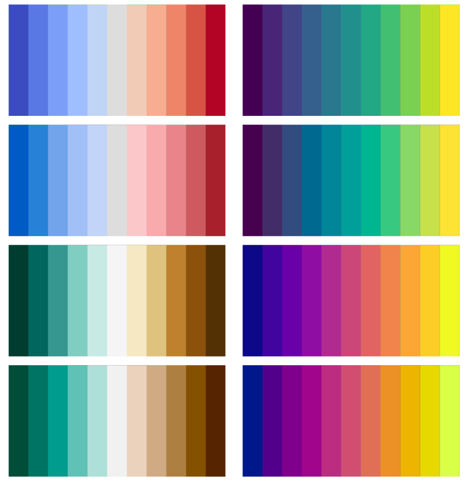 Сочетание цветов два цвета