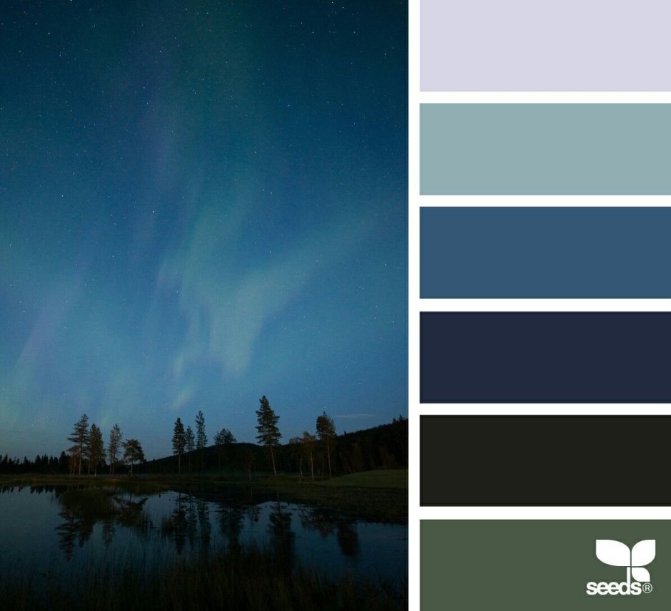 Монохромная цветовая палитра