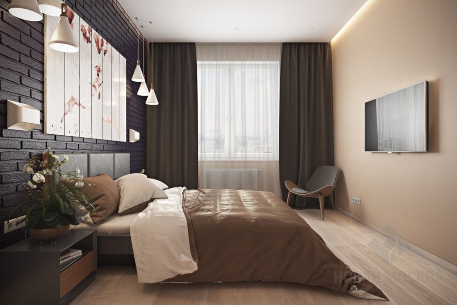 Пик интерьеры квартир спальня