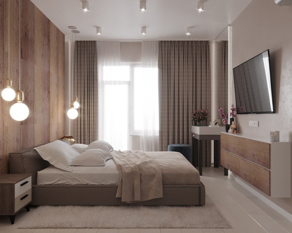 Спальня на балконе