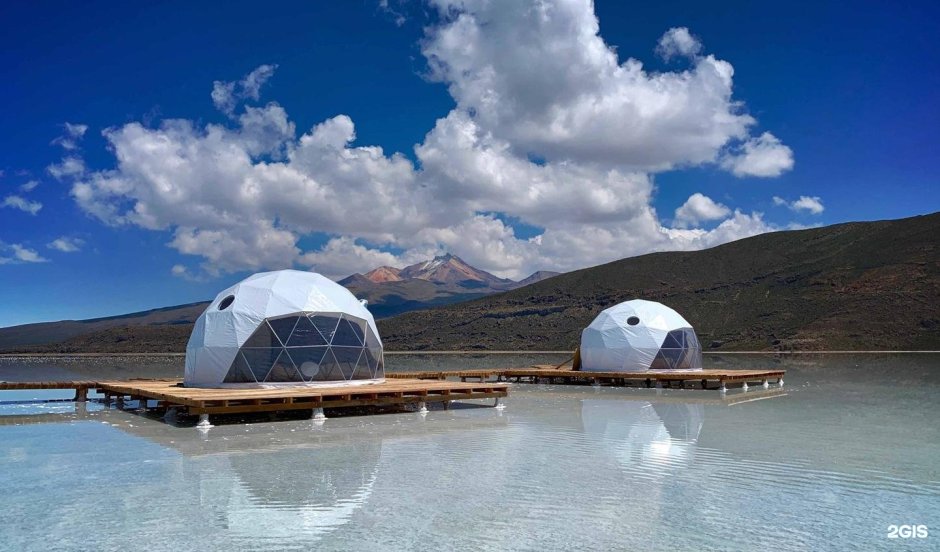 Стратодезический купольный дом интерьер