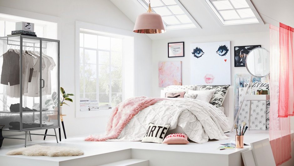 Комната в американском стиле для подростков