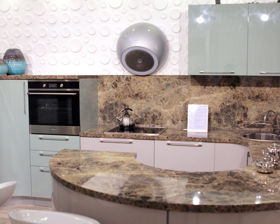 Кухонный фартук из искусственного камня