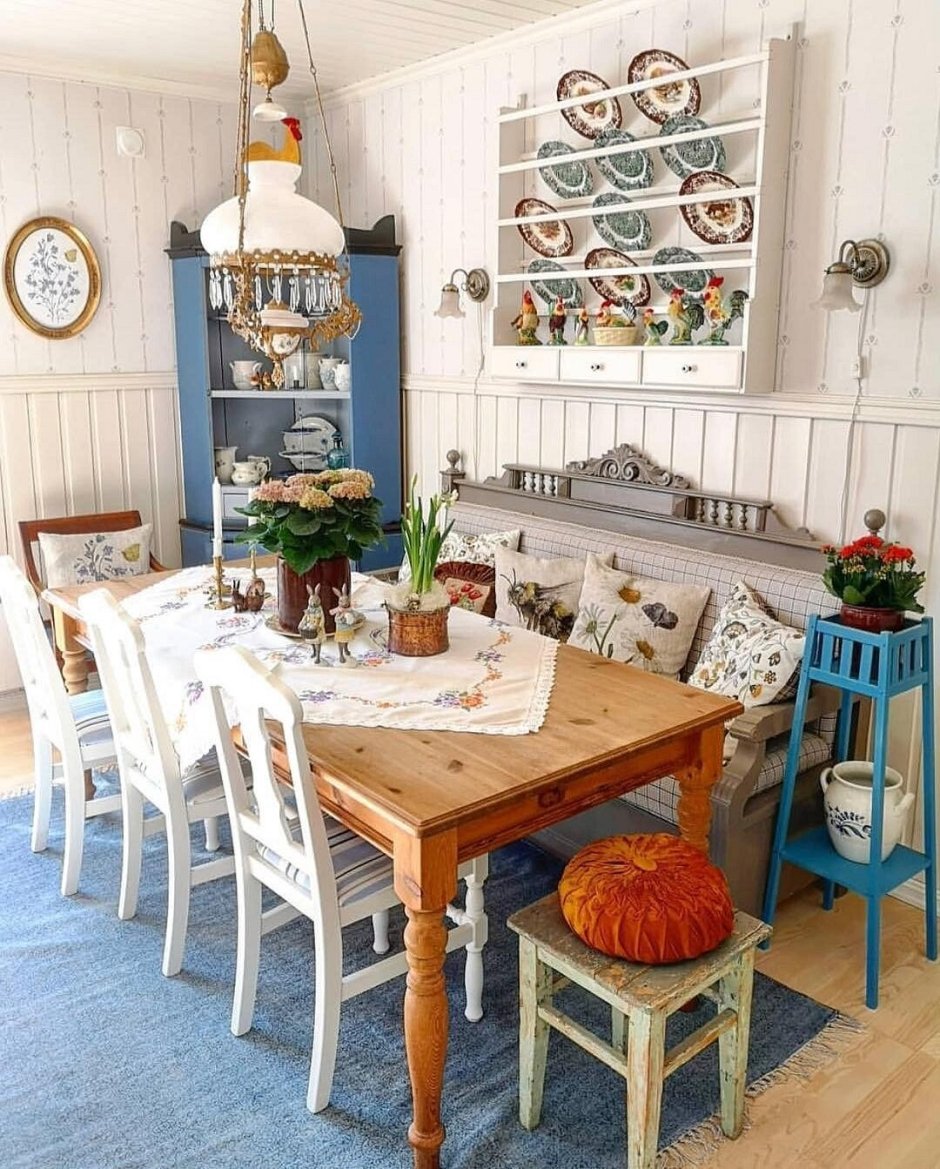 Кухня в стиле Сканди Кантри