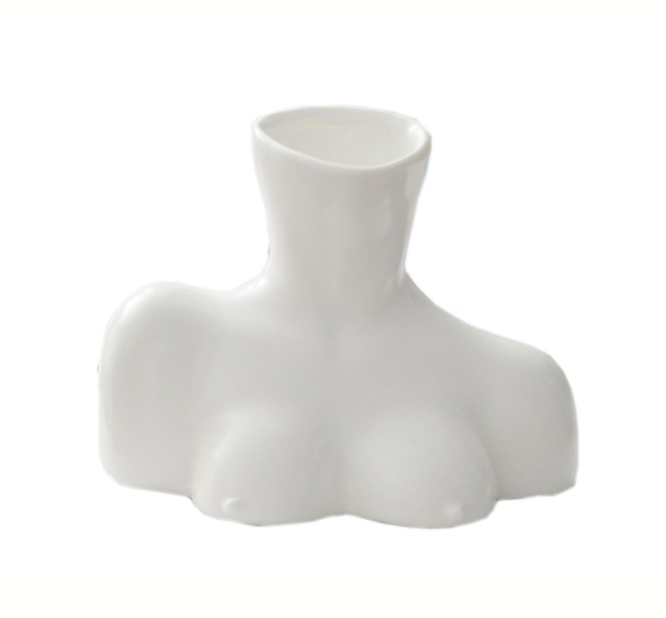 Кашпо девушка