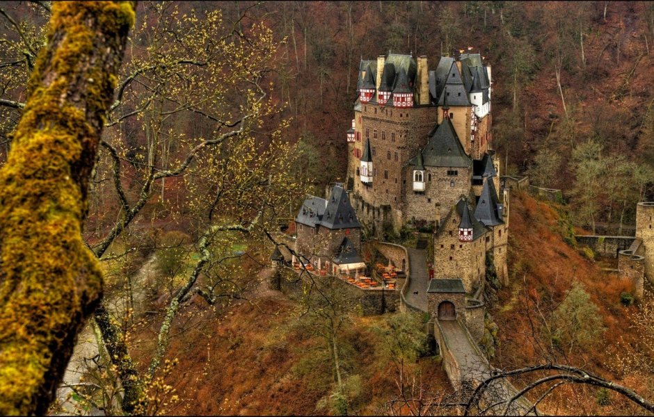 Рейнланд-Пфальц замок Эльц