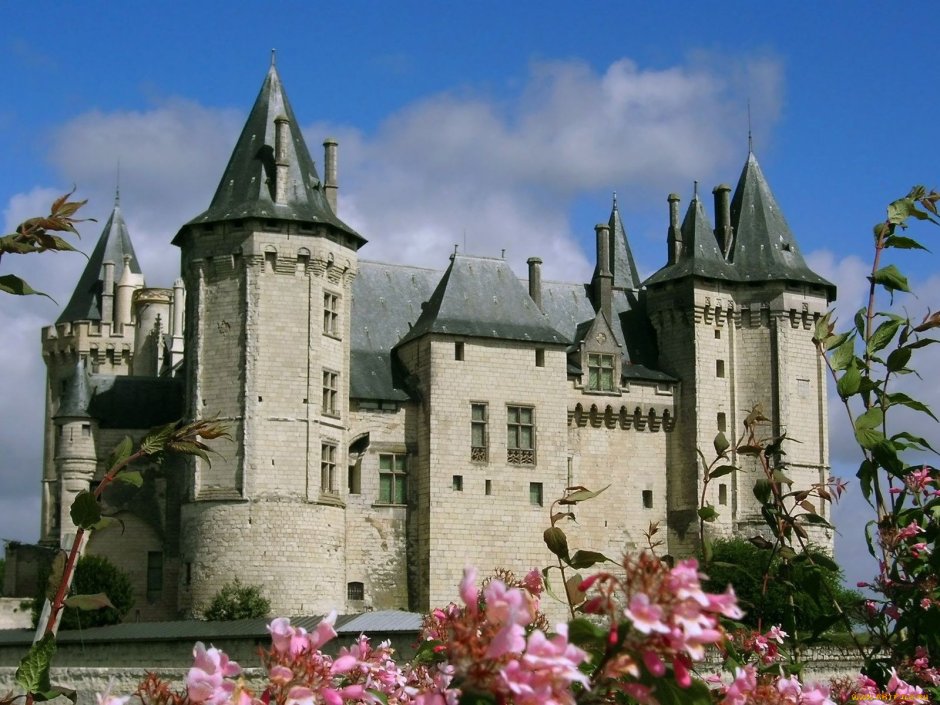 Замок Сомюр Франция