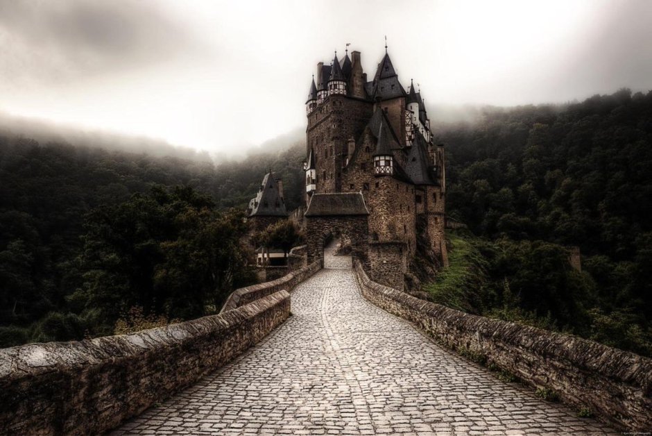 Замки Германии средневековые готические