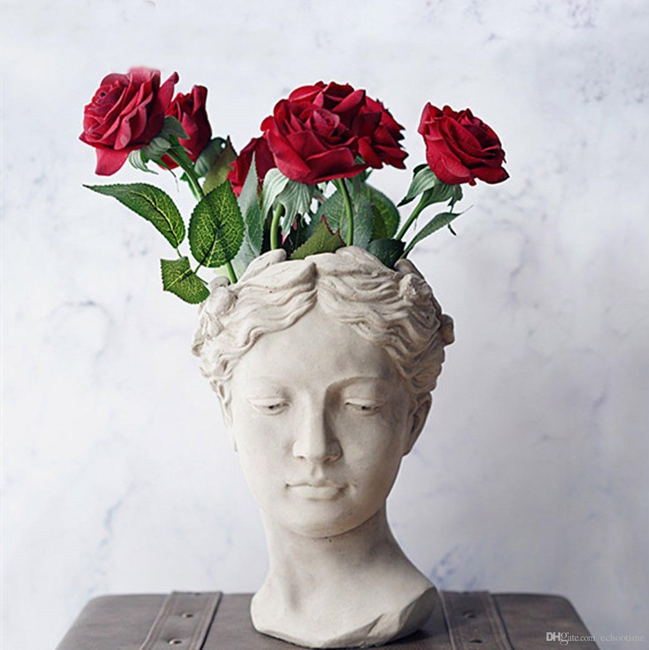 Кашпо голова Давида