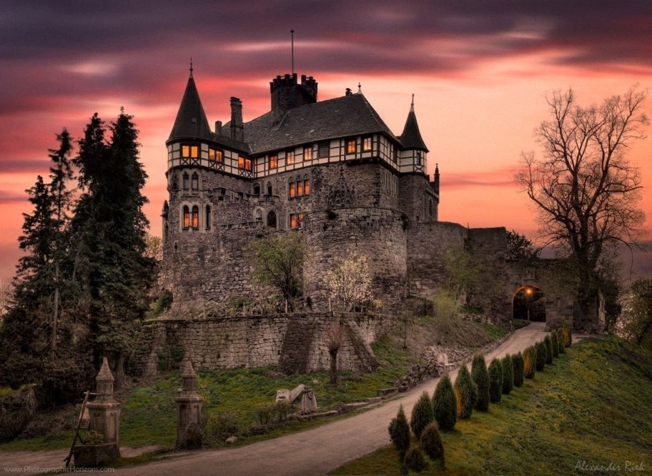 Средневековые замки Германии