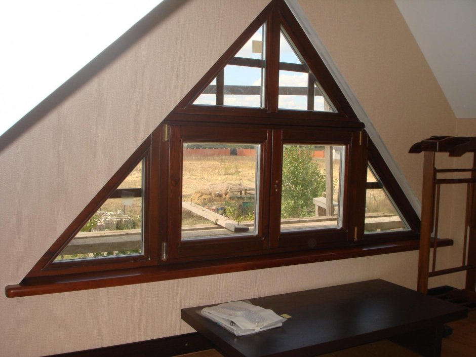 Окна на мансарде