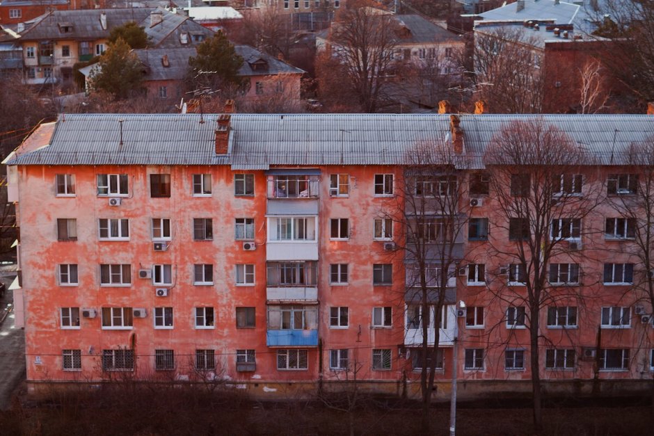 Разноцветные хрущевки