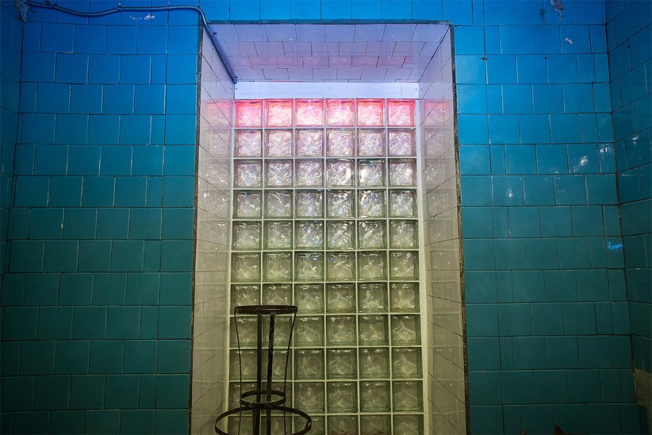 Советские стеклоблоки в интерьере