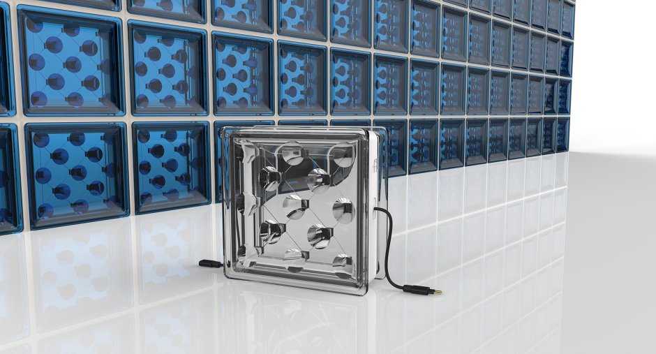 Блоки стеклянные пустотелые