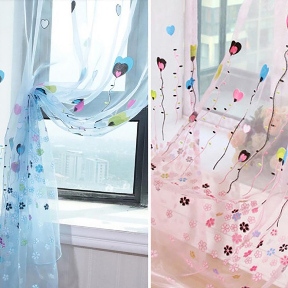 Тюль пузырьки