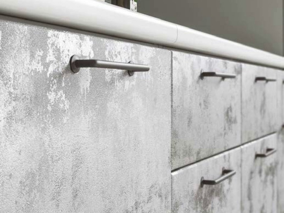 Кухни лофт бетон темный /светлый ДСВ