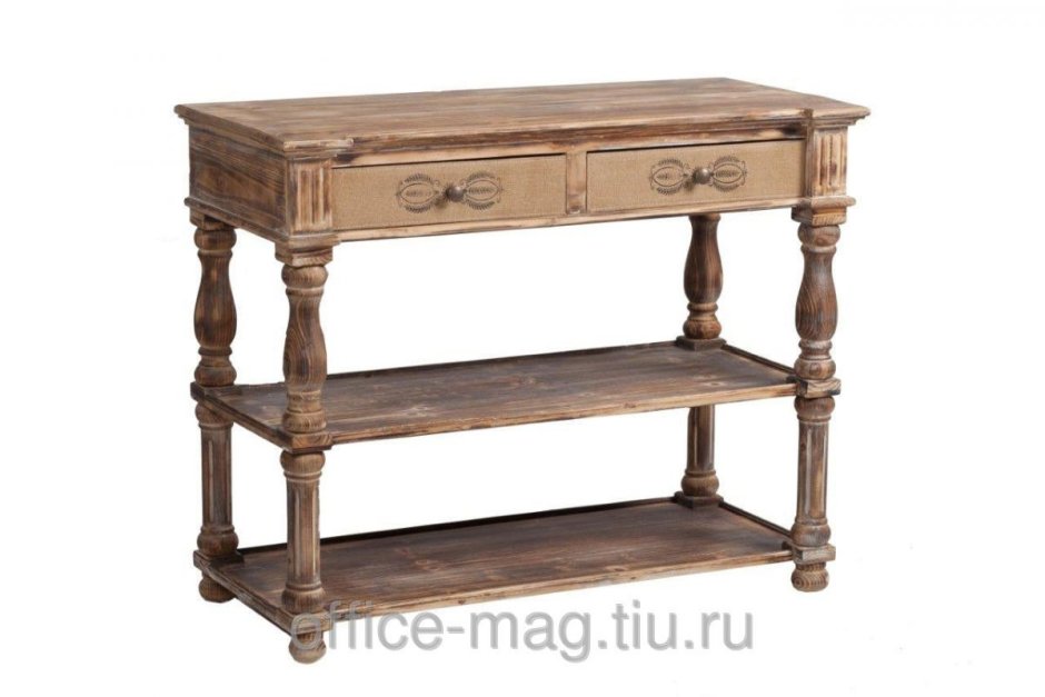 Стеллаж в колониальном стиле