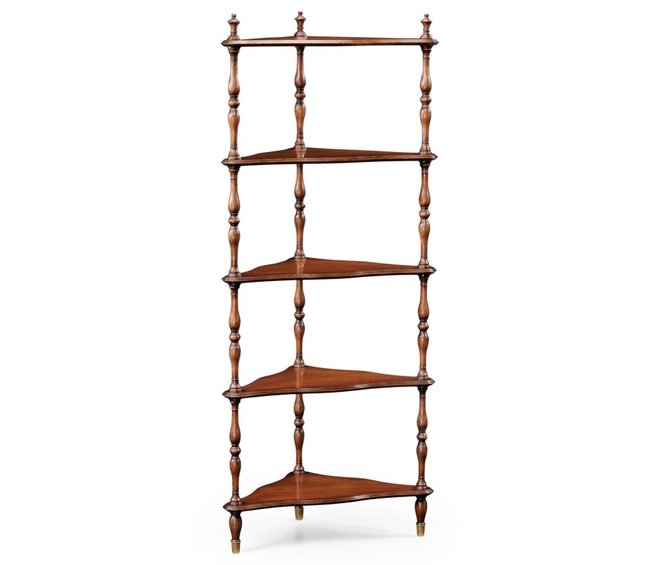 Старинная Этажерка с книгами