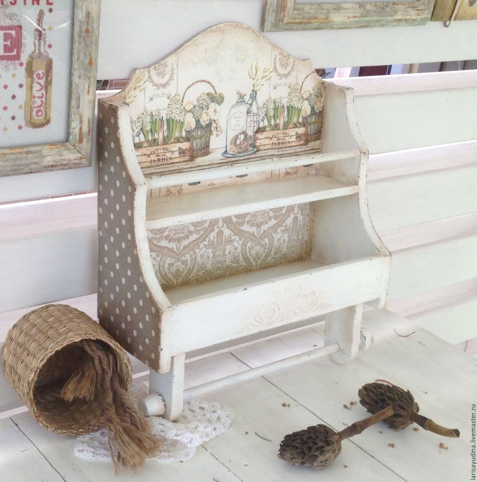 Винтажные этажерки