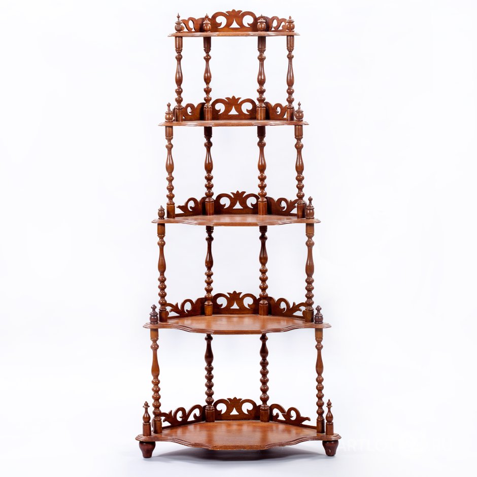 Этажерка из массива дерева