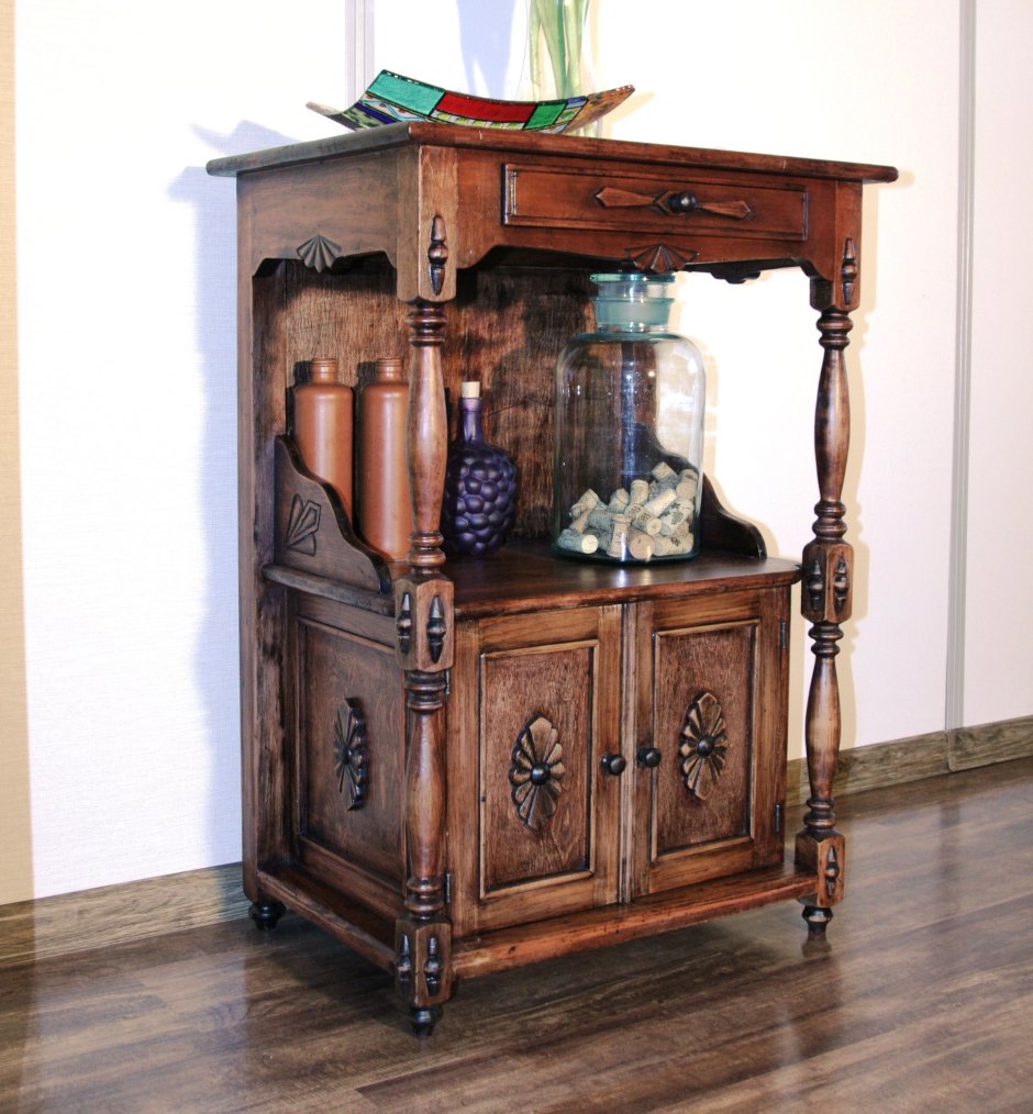 Декупаж этажерки