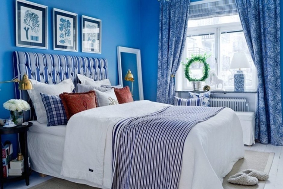 Голубая спальня Сары Ричардсон