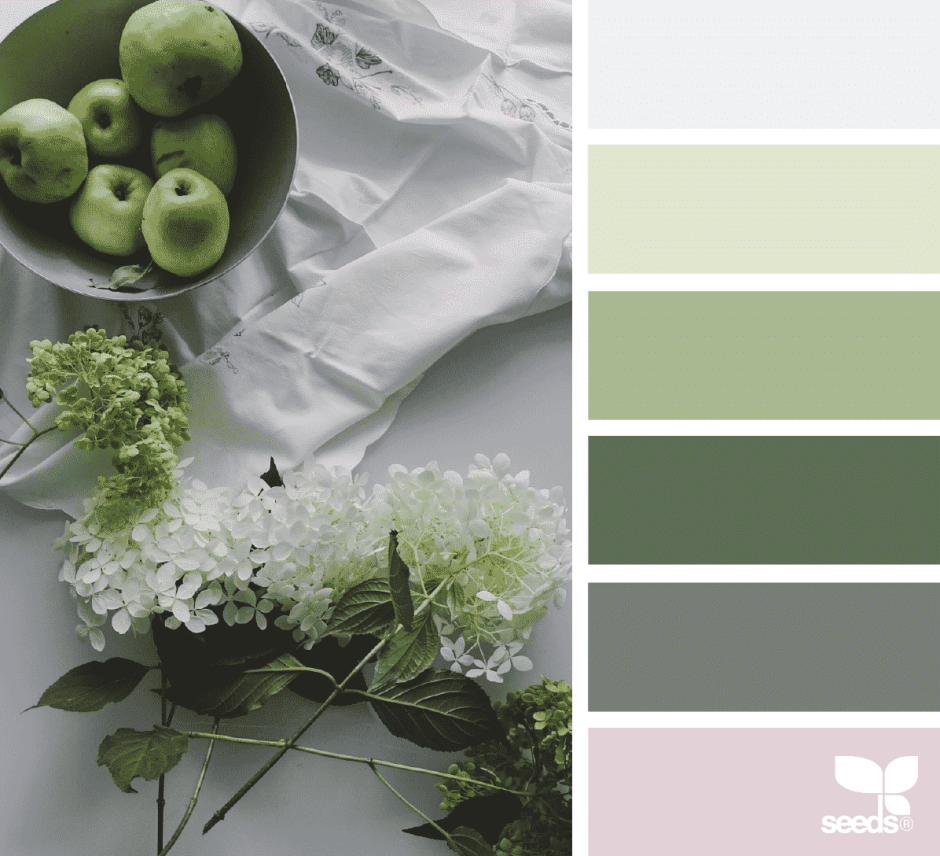 Палитра оттенков фисташковый олива