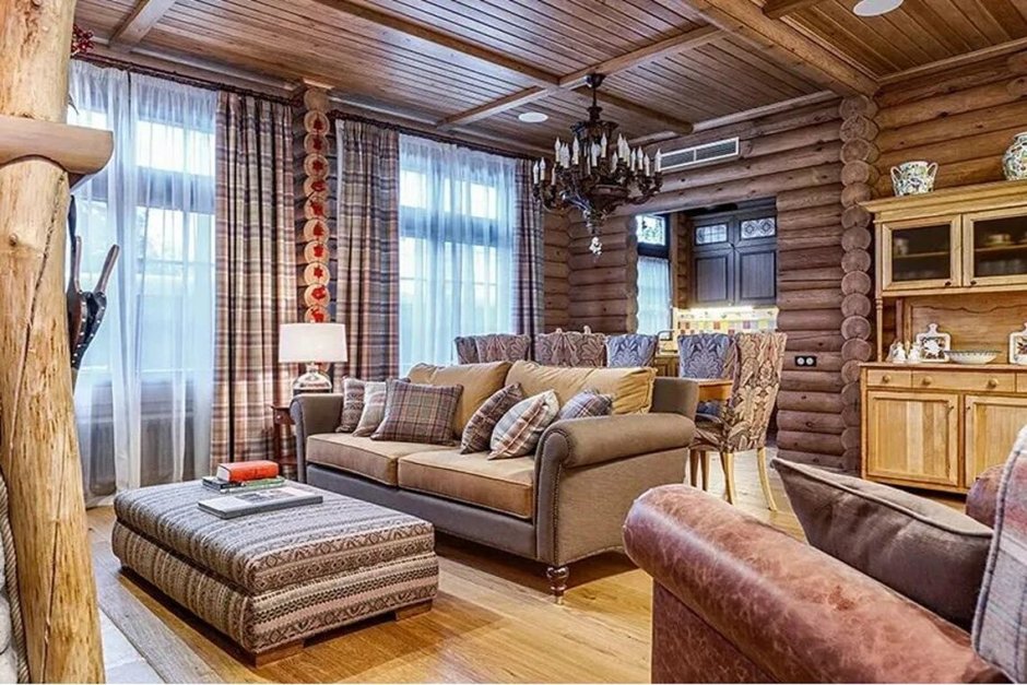 Хонка оцилиндрованного бревна