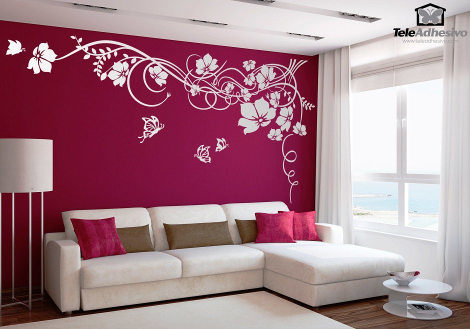 Узоры на стене