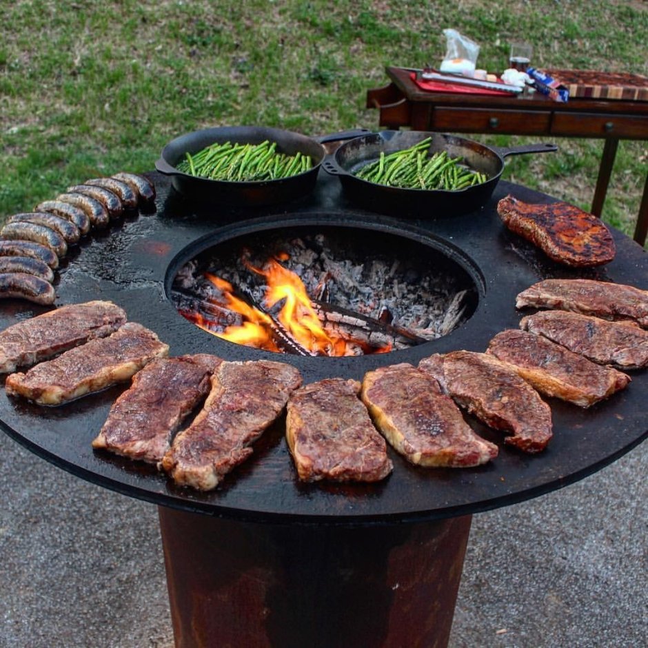 Готовка на открытом огне