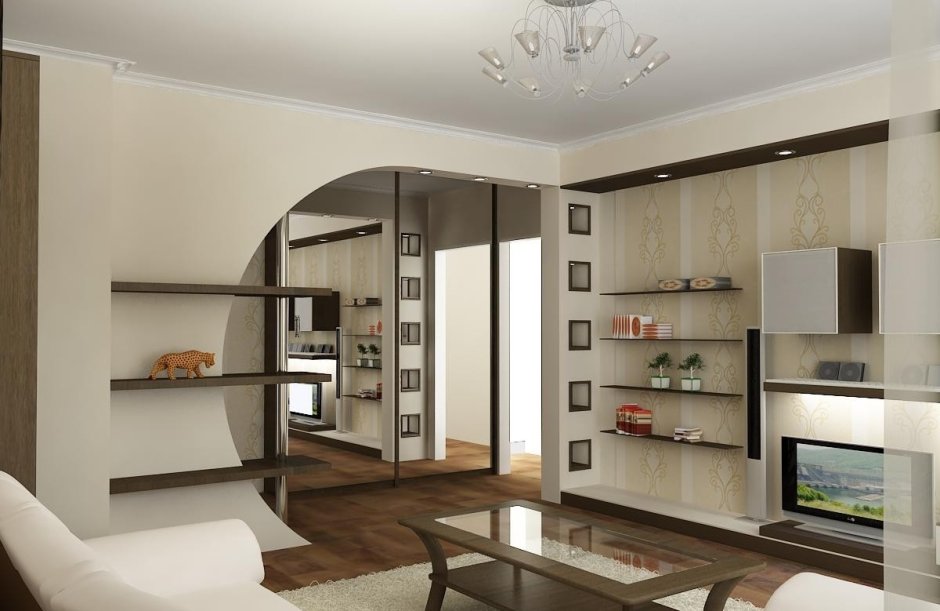 Проект двухкомнатной квартиры