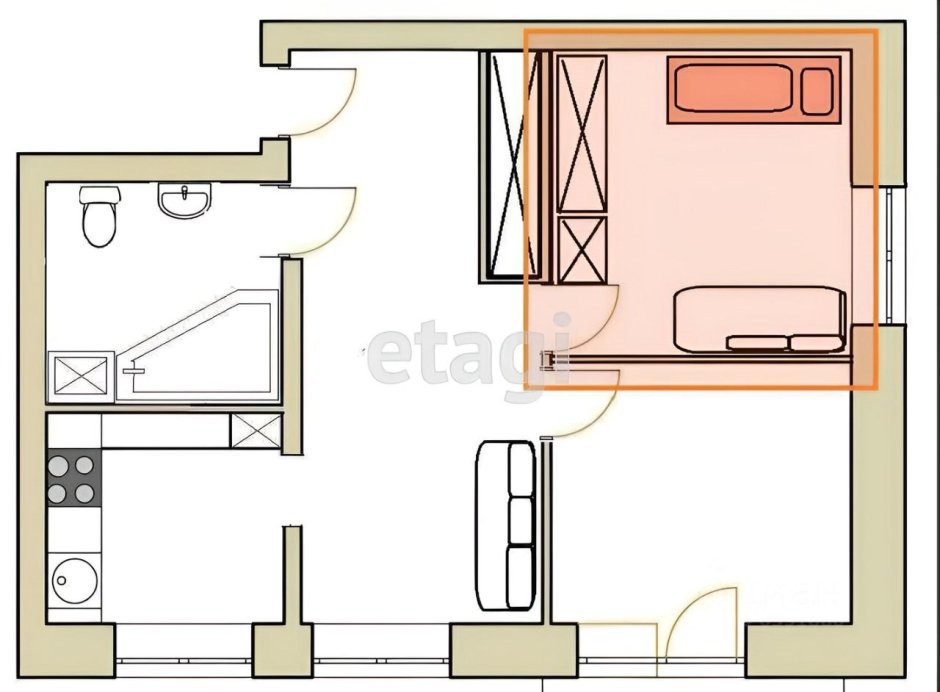 Брежневка 2-х комнатная квартира планировка