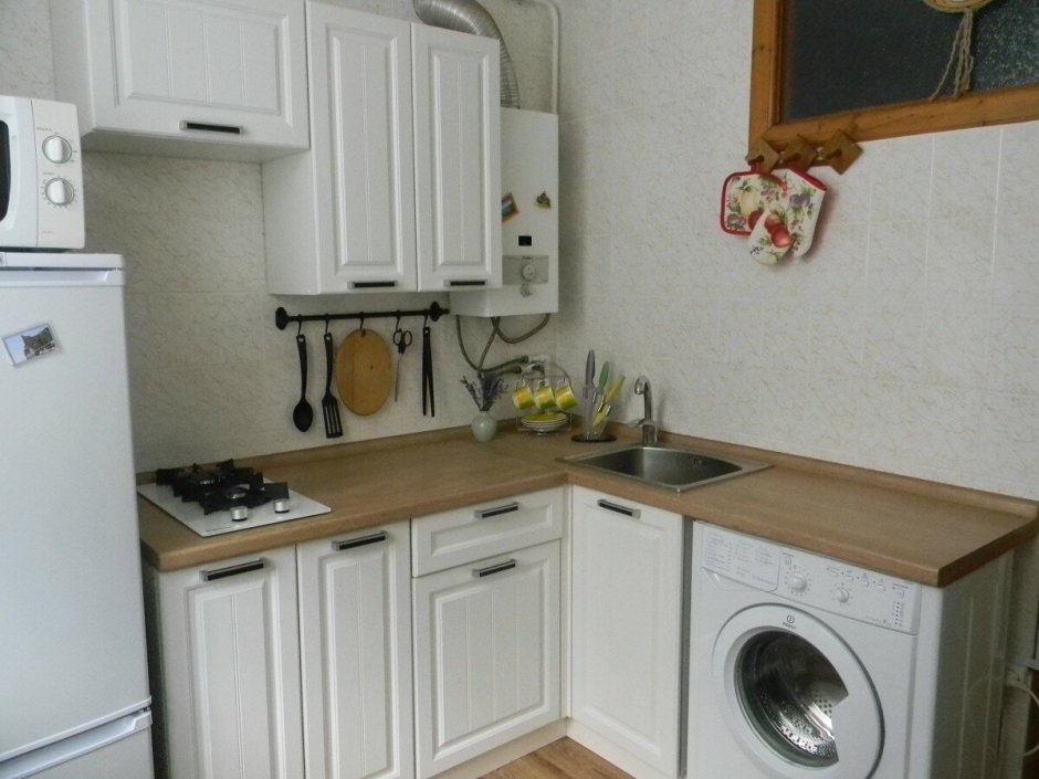 Угловая кухня икеа со стиральной машиной
