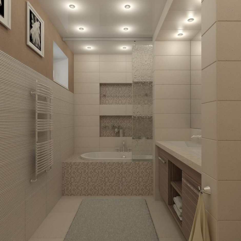Проект ванной комнаты